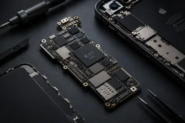 Motherboard micro-soldering repair